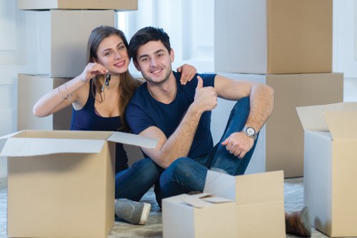 Secure Man With Van Berrylands payment area with protected checkout features