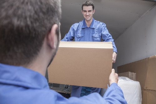 Removal team helping with a residential move in Berrylands