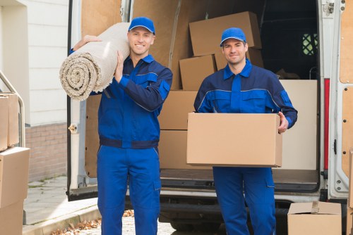 Packing and transport support for a local Berrylands move