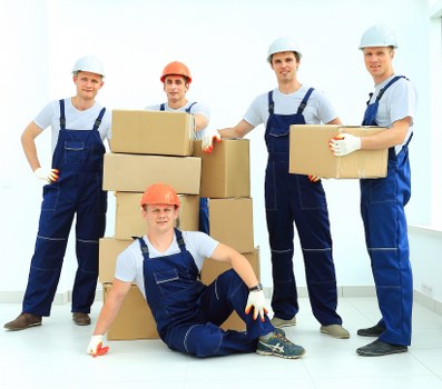 Movers working on a residential move in Berrylands