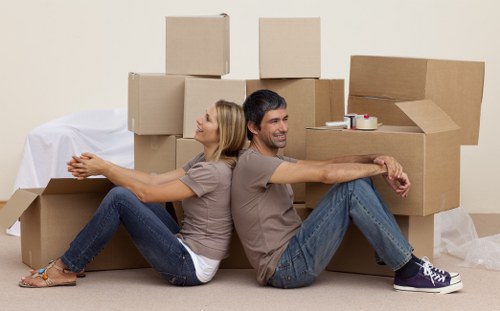 Packing and furniture handling for a Berrylands relocation